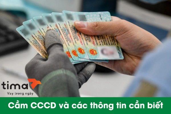 Cầm cố căn cước công dân vẫn được thực hiện tại một số tiệm cầm đồ